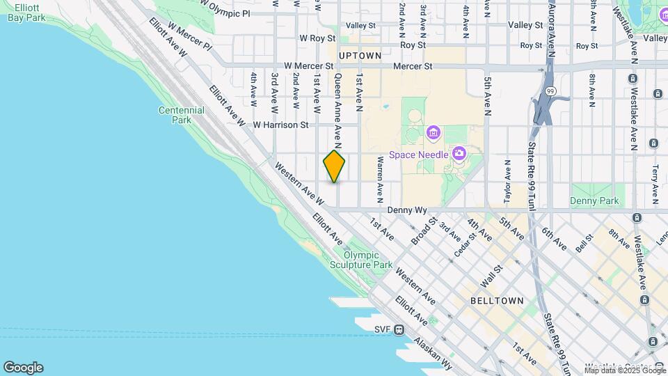 133 Queen Anne Ave N, Unit 603 Map and Location Details