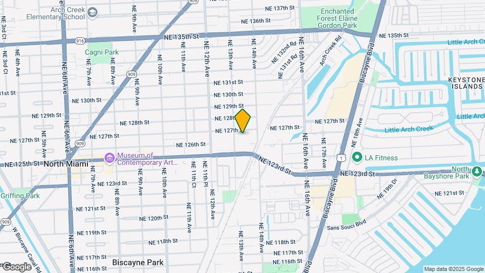 1330 NE 127th St Map and Location Details