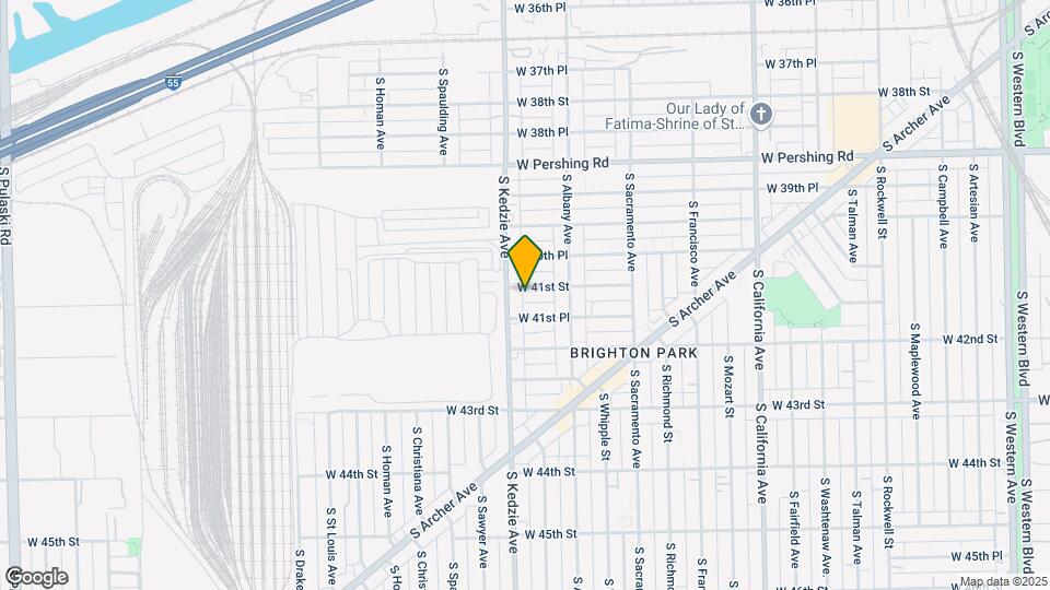 3139-3141 W 41st St Map and Location Details