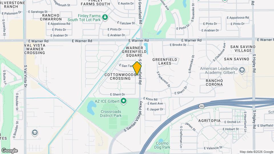 1057 S Jamaica Way Map and Location Details