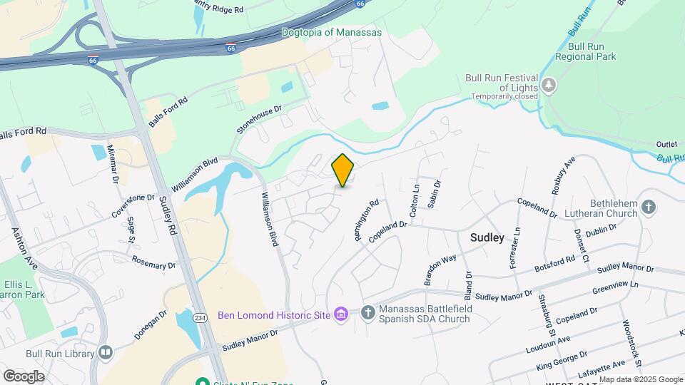 10398 Rapidan Ln Map and Location Details