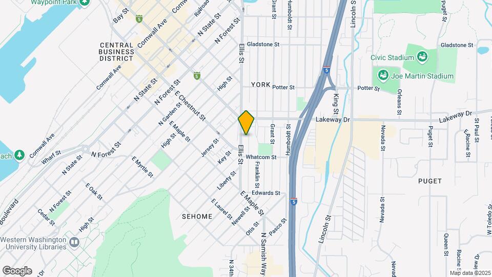 1234 Ellis St Mapa y Detalles de la Ubicación