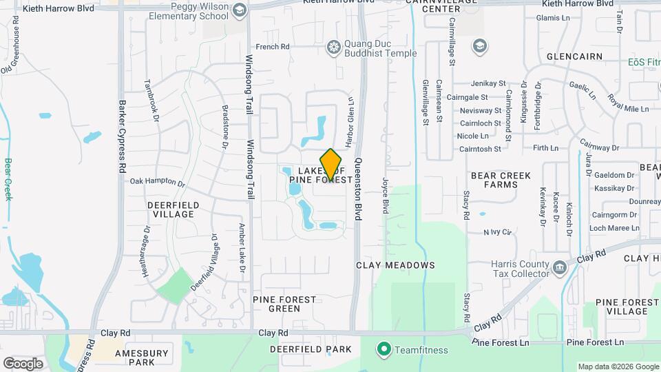 17619 Emerald Garden Ln Map and Location Details