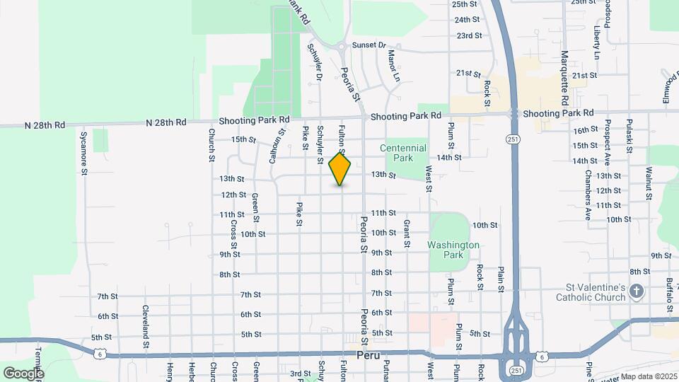 1901 12th St Mapa y Detalles de la Ubicación