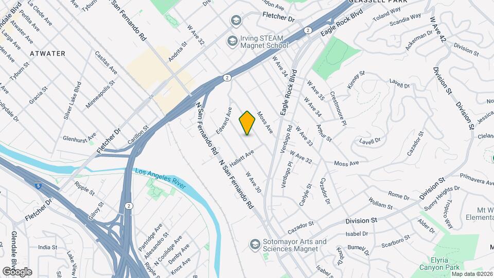 2631 W Ave 31 Map and Location Details