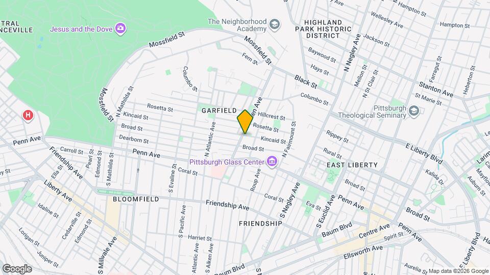 5402 Kincaid St Map and Location Details