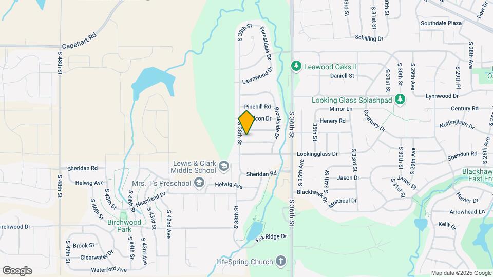 3738 Burr Oak Dr Map and Location Details