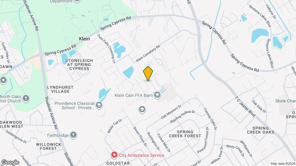 18126 Golden Falls Ln Mapa y Detalles de la Ubicación