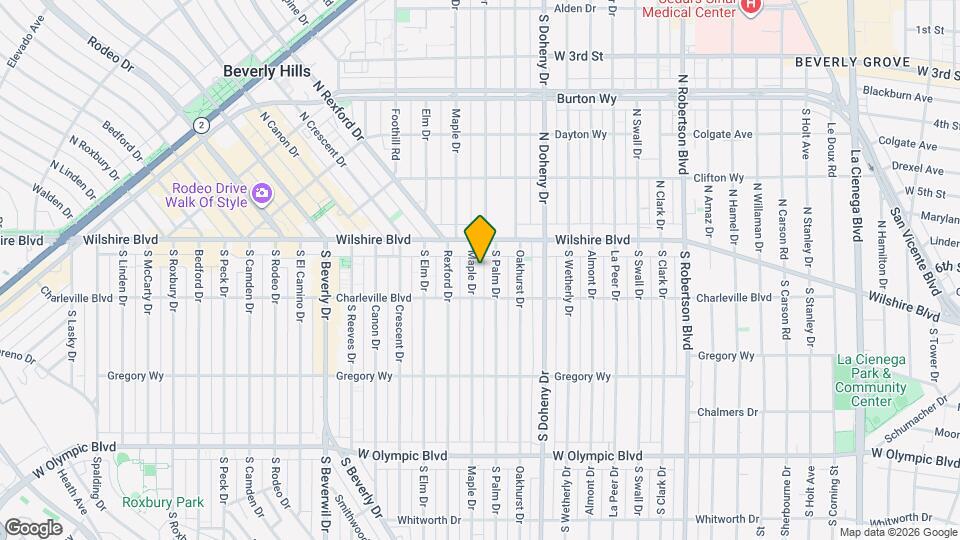 132 S Maple Dr Map and Location Details