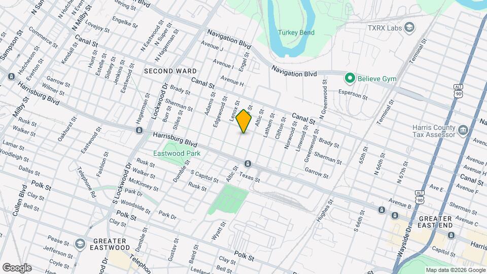215 Delmar St, Unit 2 Map and Location Details