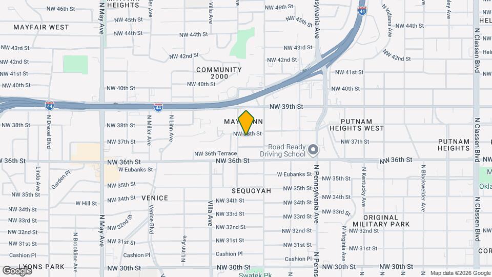 2332 NW 38th St Map and Location Details