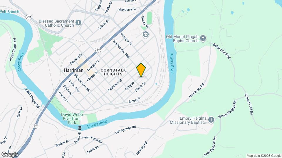 710 Clifty St Map and Location Details