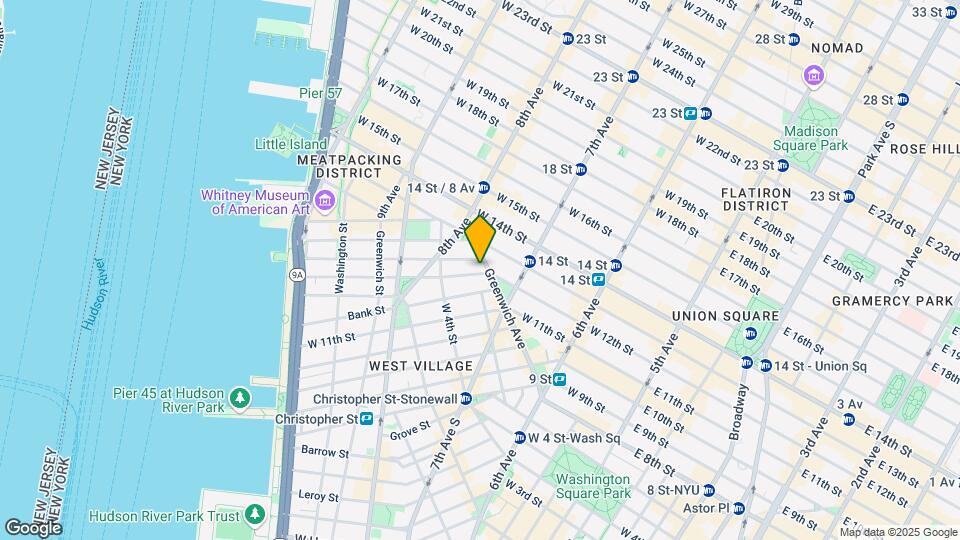 237 West 12th Street Mapa y Detalles de la Ubicación
