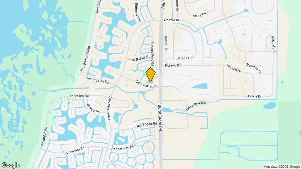 24508 Saragossa Ln Map and Location Details