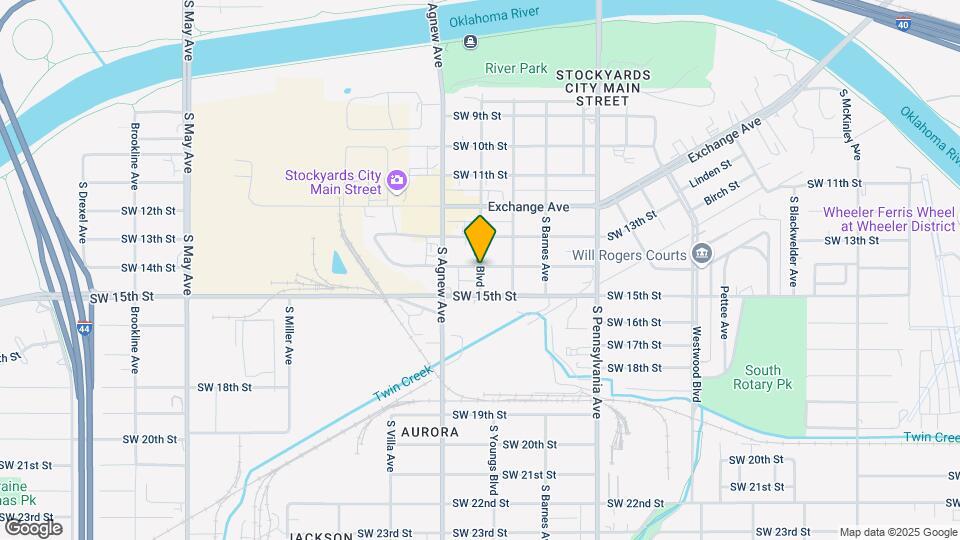 1520 S Youngs Blvd Map and Location Details