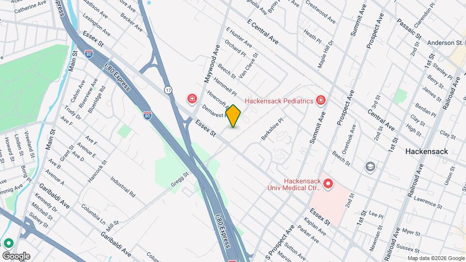 Maybrook Garden Apartments Map and Location Details