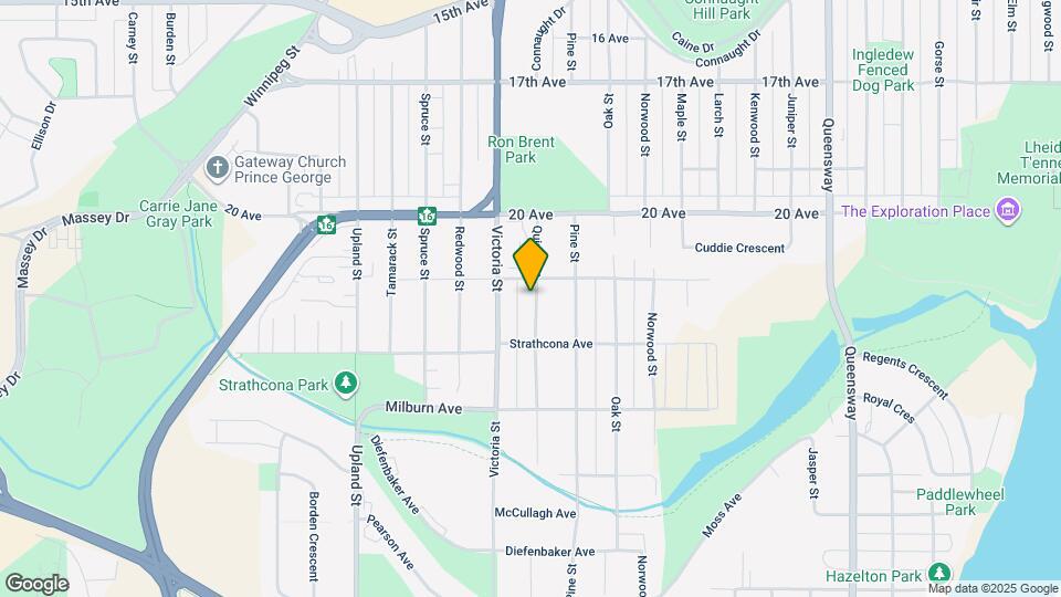 2117 Quince St Map and Location Details