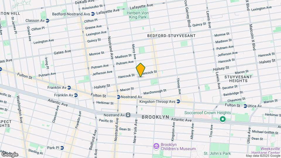175 Halsey Street Map and Location Details