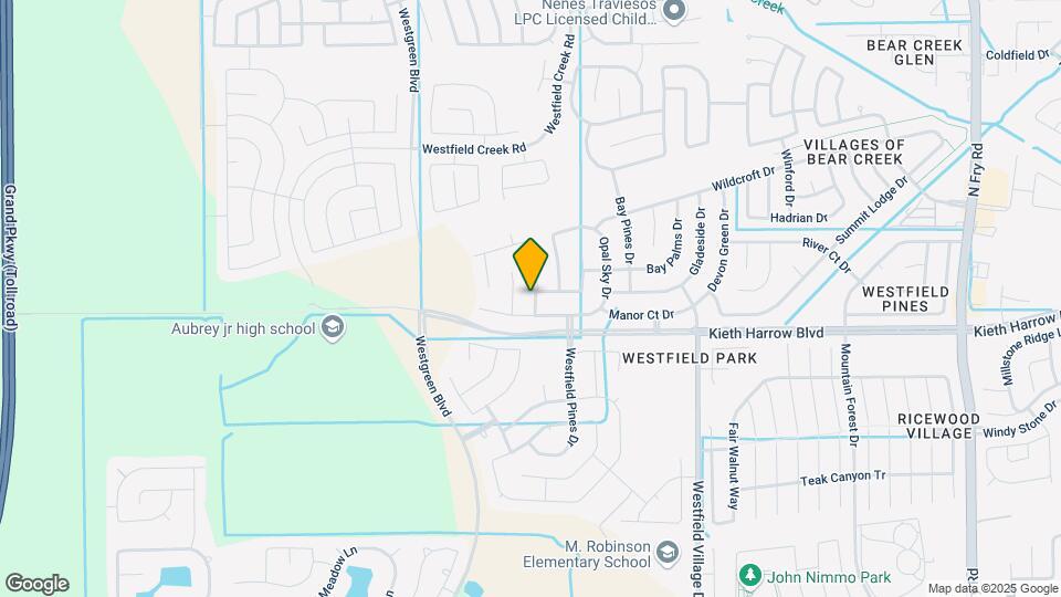 5015 Westwood Pines Dr Map and Location Details