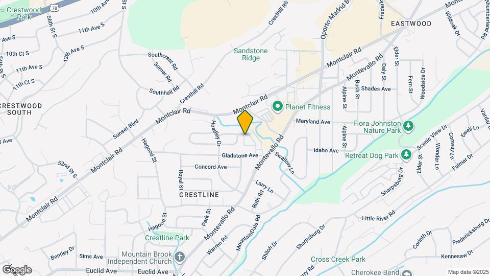1348 Calash Ave Map and Location Details