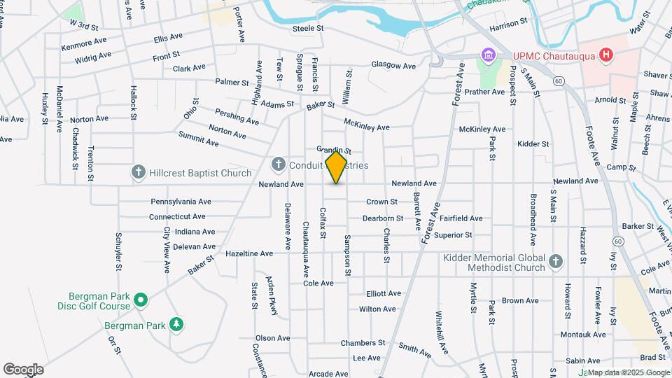 1009 Newland Ave Map and Location Details