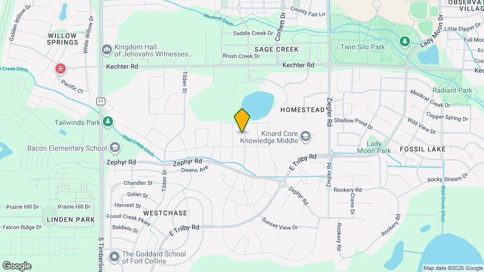 5927 Fall Harvest Way Map and Location Details