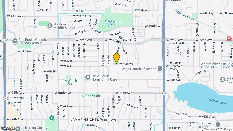 5770 W 71st Ave Map and Location Details