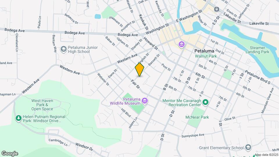 327 Bassett St Map and Location Details