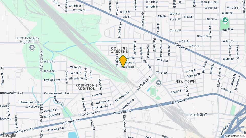 1962 W 2nd St, Unit 1962 W 2nd St Jax FL #1 Mapa y Detalles de la Ubicación