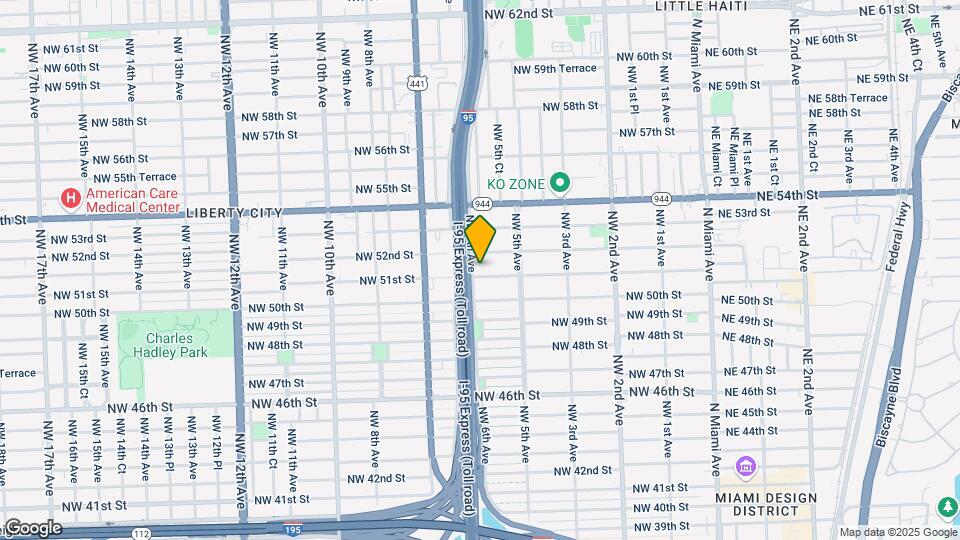 585 NW 51st St Mapa y Detalles de la Ubicación