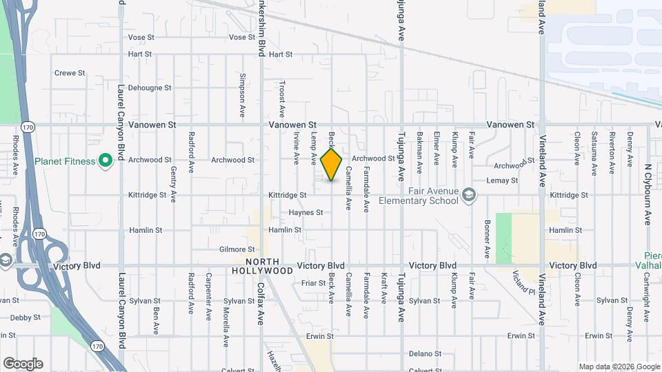 6613 Beck Ave Mapa y Detalles de la Ubicación