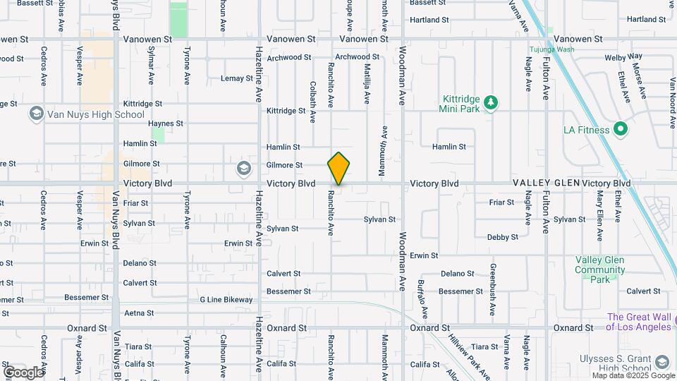 13850 Victory Blvd Map and Location Details