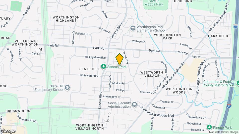922 Noddymill Ln E, Unit 30A Map and Location Details