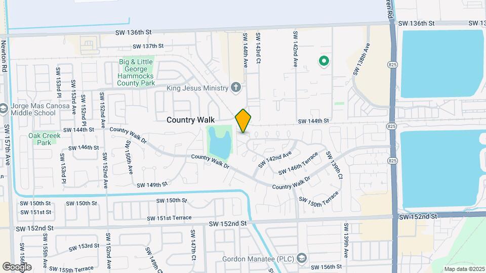 14504 SW 144th Terrace Map and Location Details