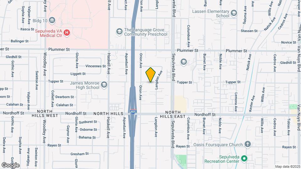 15524 Tupper St Map and Location Details