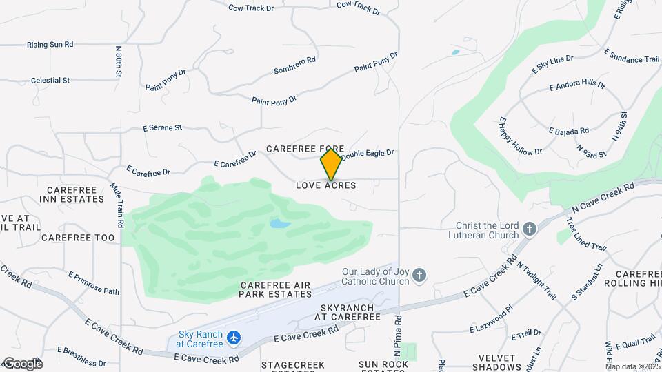 8601 E Carefree Dr, Unit 1313 Mapa y Detalles de la Ubicación