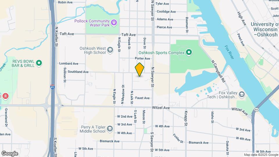 1320 Clayton Ct Map and Location Details