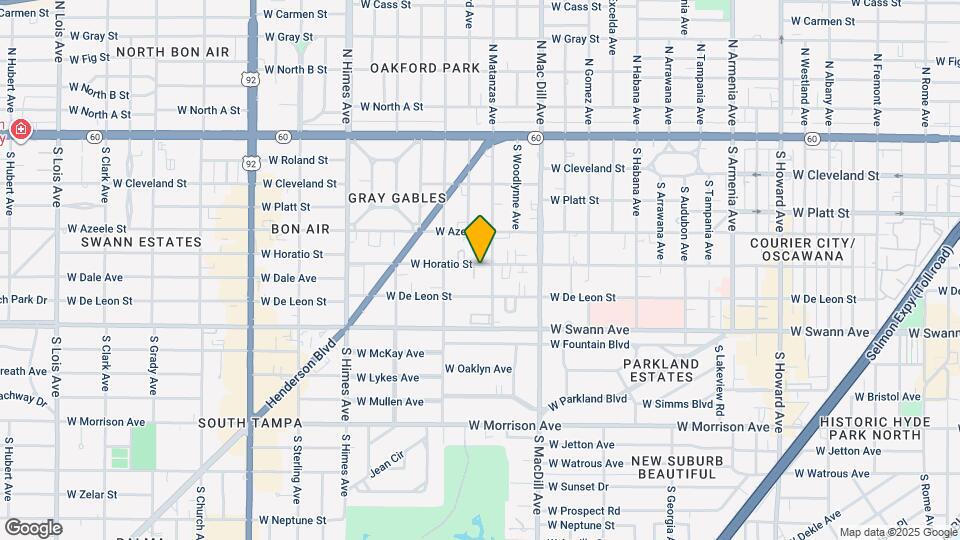 3206 W Horatio St Map and Location Details