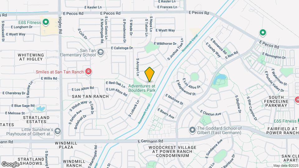 3649 S Loback Ln Map and Location Details