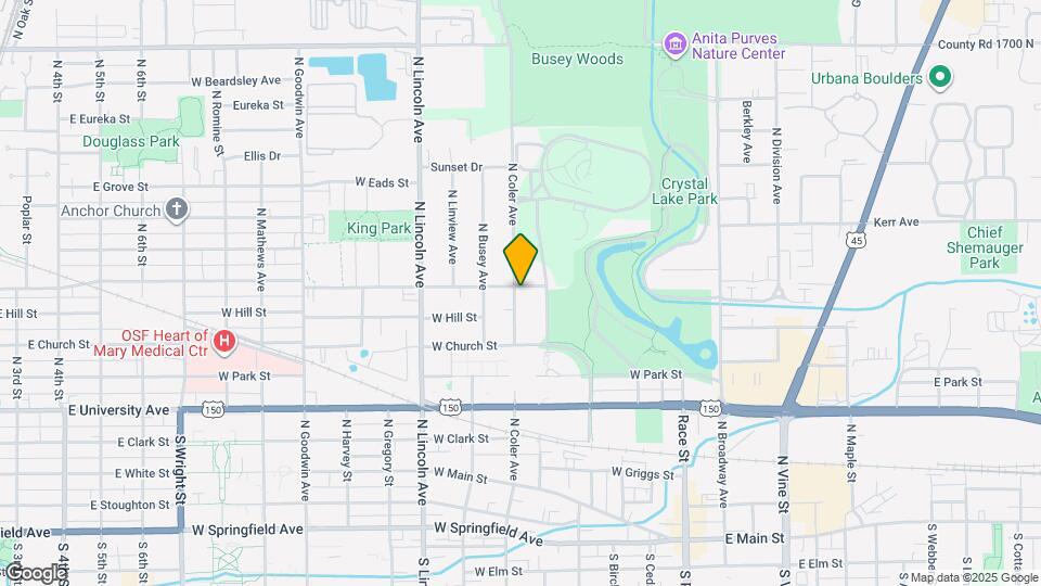 810 N Coler Ave Map and Location Details