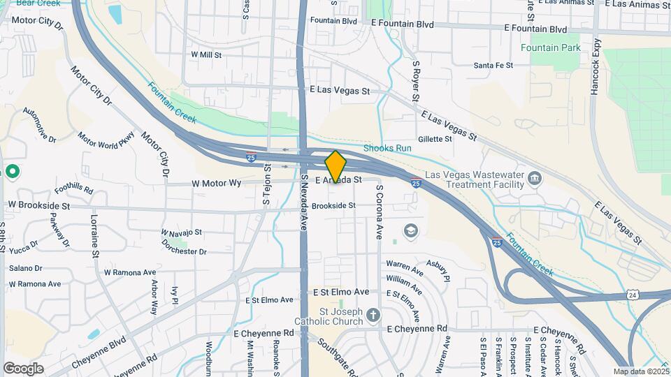 305 E Arvada St Map and Location Details