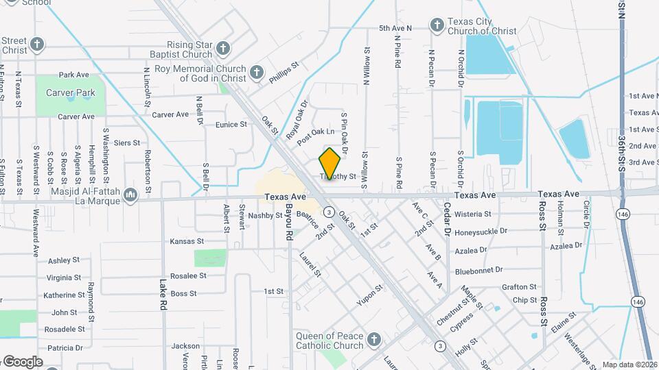 5105 Timothy St Map and Location Details