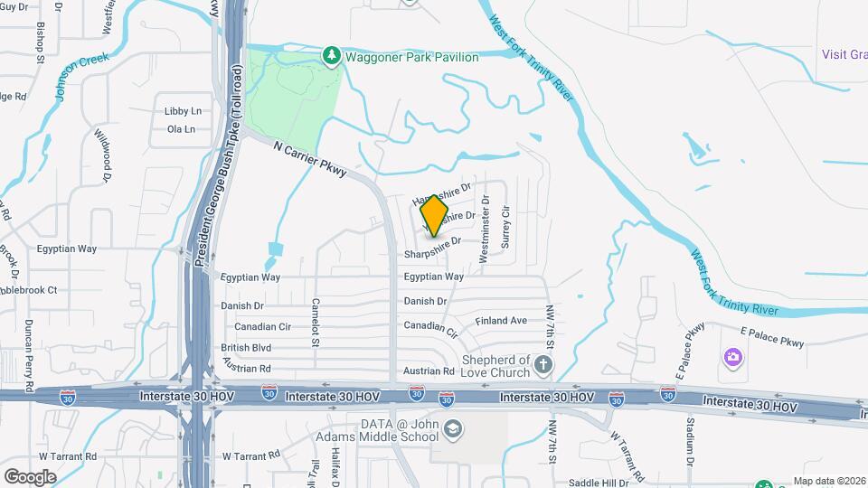 906 Sharpshire Dr Map and Location Details