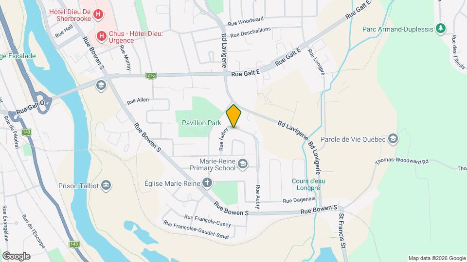 893-899 Aubry Rue Map and Location Details