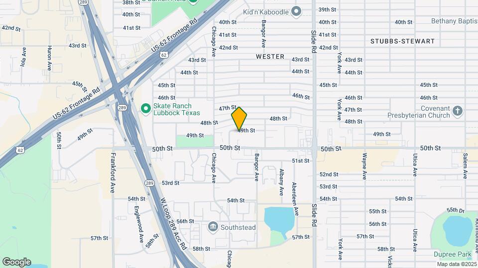 5421 49th St Map and Location Details
