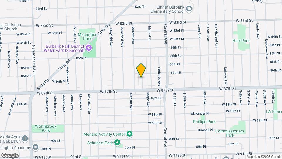 8636 Massasoit Ave Map and Location Details