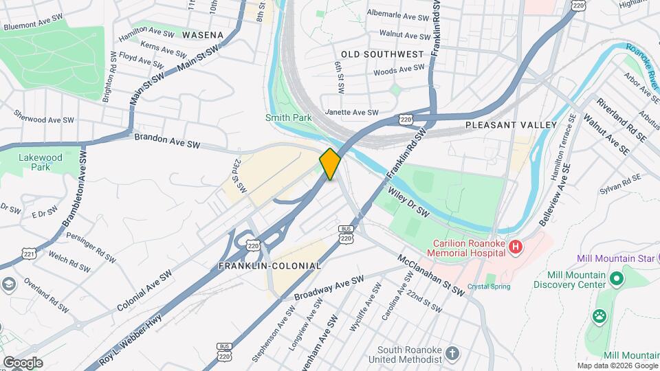 2016 Sanford Ave SW Mapa y Detalles de la Ubicación