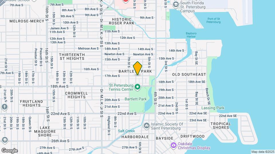 1704 Freeman St S, Unit #1 Map and Location Details