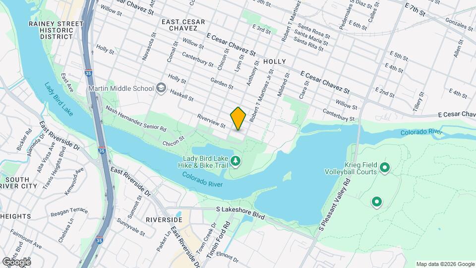 2109 Riverview St Map and Location Details