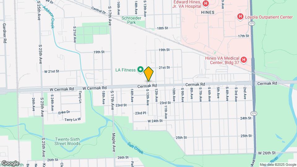 2939 S 13th Ave Map and Location Details